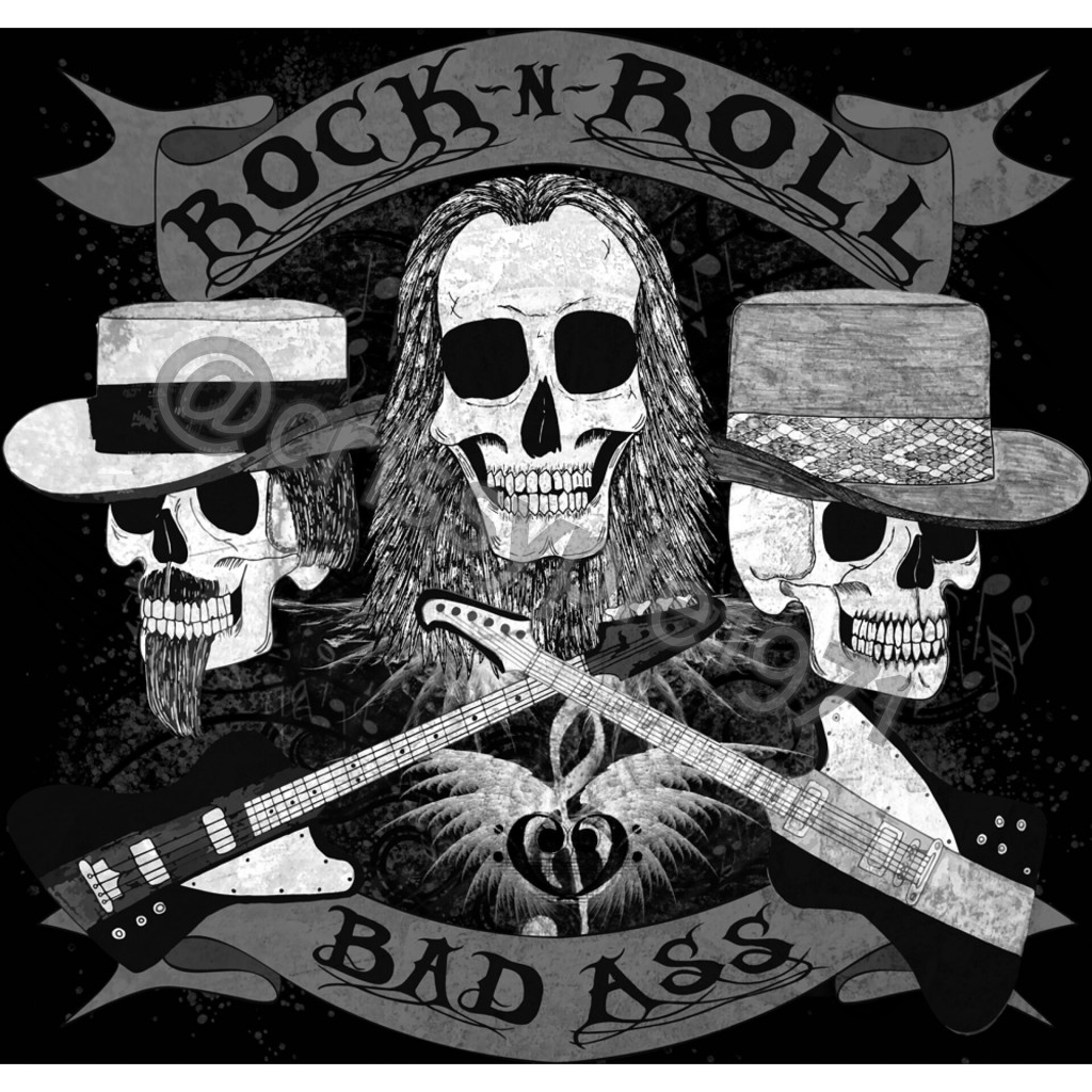 Rock & Roll Bad Ass © Christine A Ellis