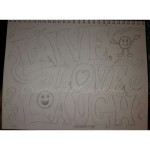 Live Love Laugh Pencil Version by Christine A Ellis/CreativelyMusical.com